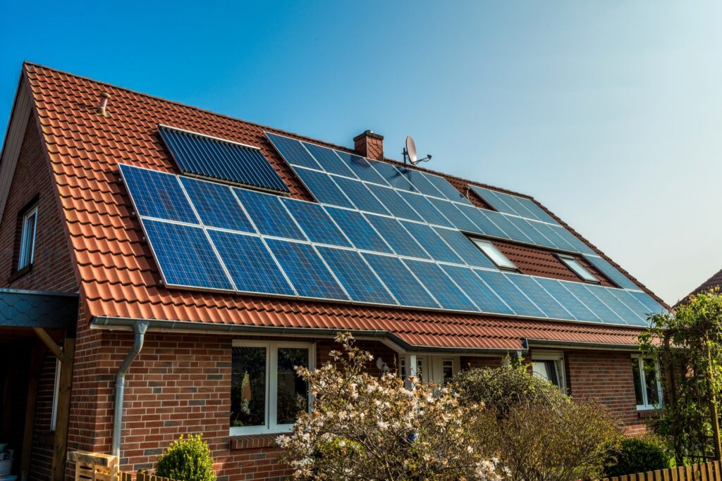 Solar Panels on home